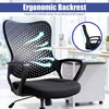 Ergonomic office chair with a breathable butterfly back, height adjustable for optimal comfort and support.
