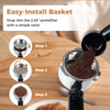 Easy-install basket for the 2.28” portafilter, designed for the stainless steel espresso machine for effortless coffee.
