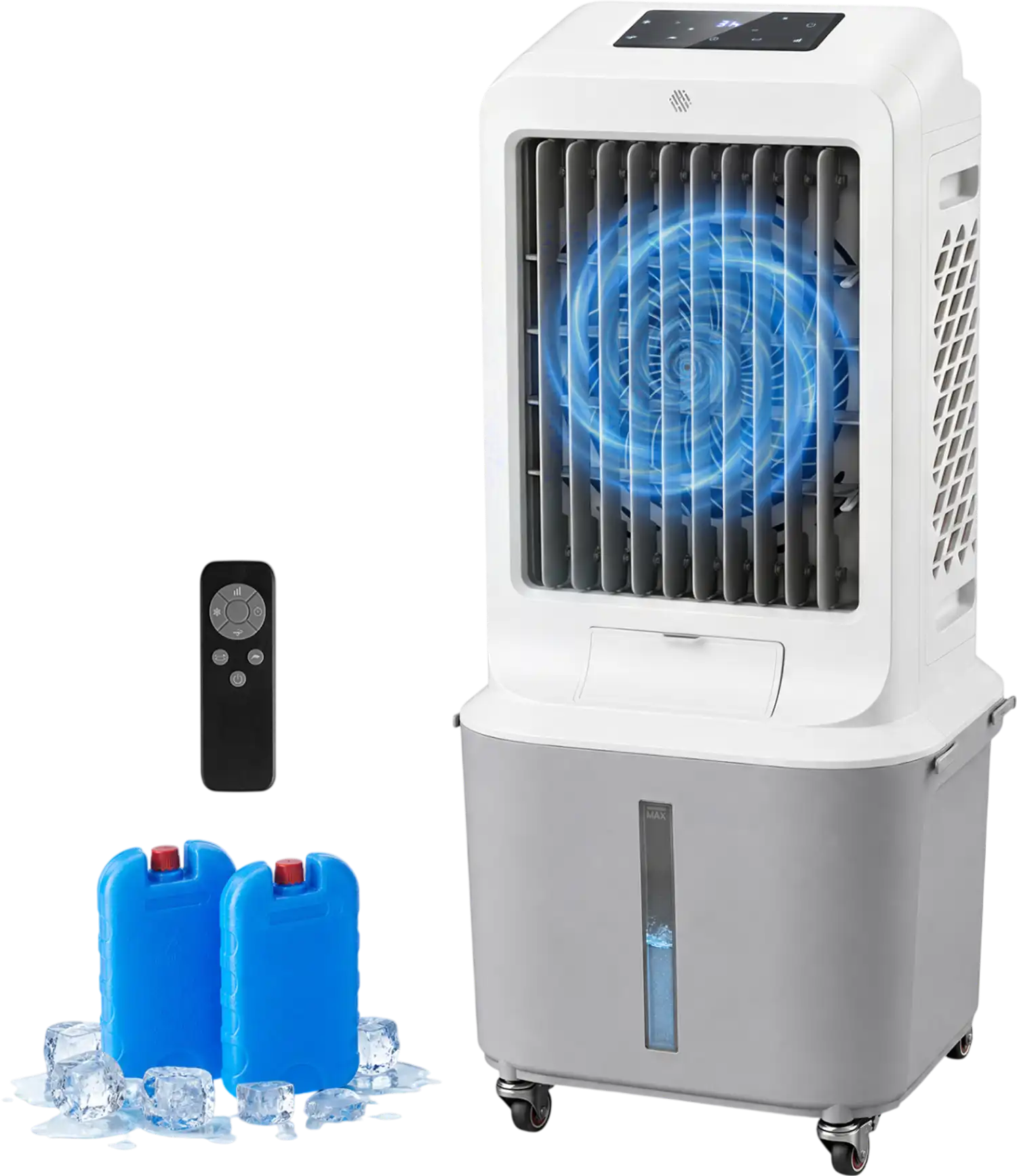Costway Portable Evaporative Air Cooler 7 Gallon Water Tank 61450103 New