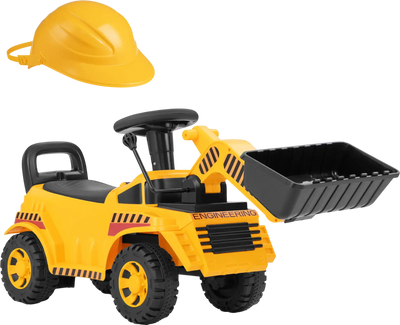 Costway Ride On Bulldozer Excavator Digger Toy Adjustable Bucket 521683497 New