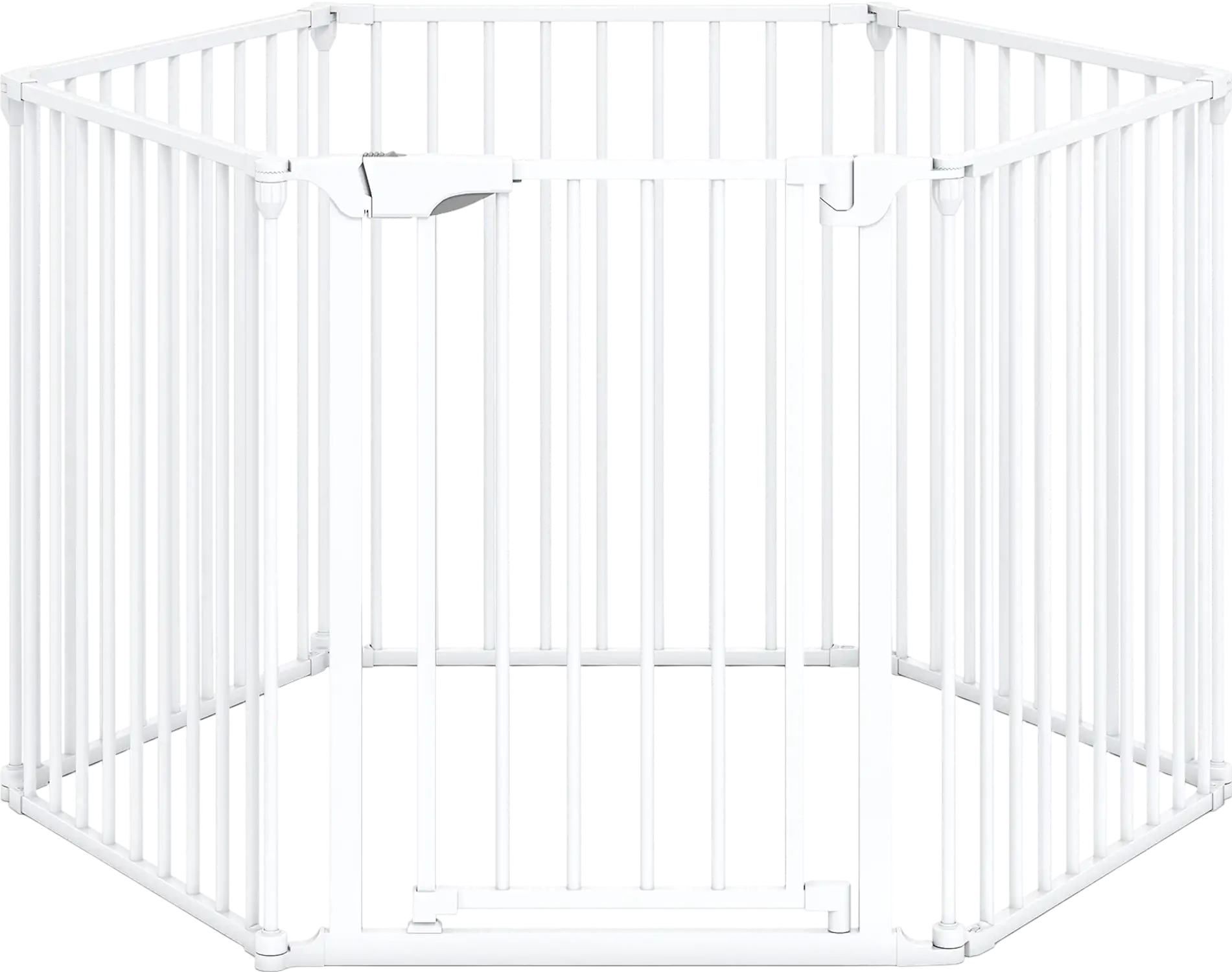 Costway 6-Panel Extra Wide Baby Pet Safety Gate Fits 34.5-154