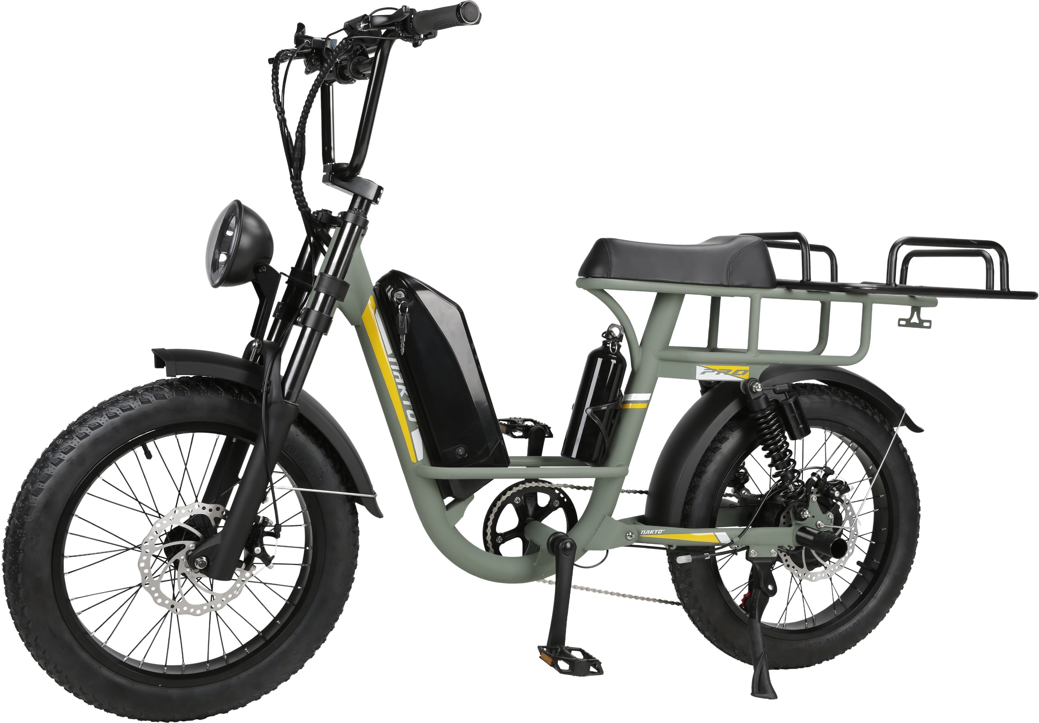 NAKTO F4 Fat Tire Electric Bicycle 6 Speed 20