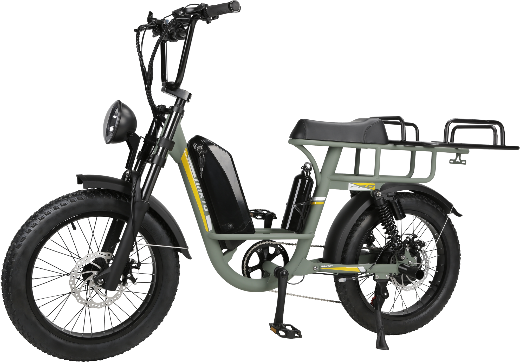 NAKTO F4 Fat Tire Electric Bicycle 6 Speed 20