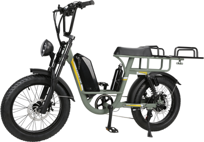 NAKTO F4 Fat Tire Electric Bicycle 6 Speed 20