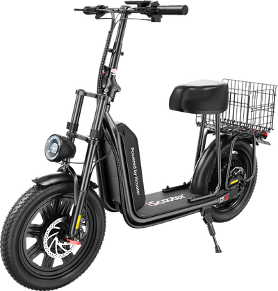 iScooter F7 Electric Scooter with Seat 1000W 48V 28 MPH 45 Mile Range New