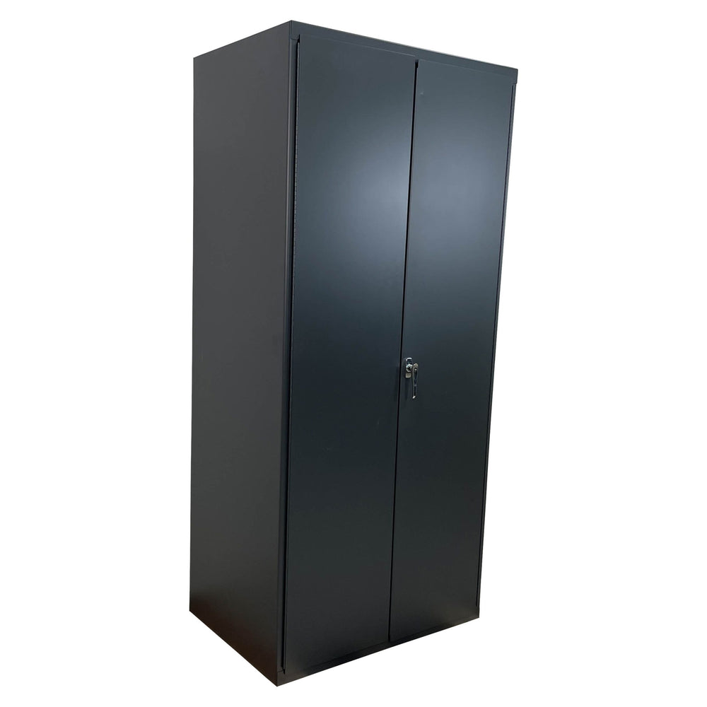 Valley Craft Heavy-Duty Bin and Shelf Cabinet 48" x 24" x 78" 14 Gauge Steel with 4 Shelves and 120 Bins F87451A6 New