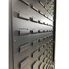 Valley Craft Heavy-Duty Bin and Shelf Cabinet 48" x 24" x 78" 14 Gauge Steel with 4 Shelves and 120 Bins F87451A6 New