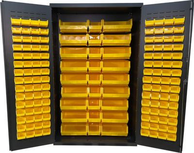 Valley Craft Heavy-Duty Bin and Shelf Cabinet 48