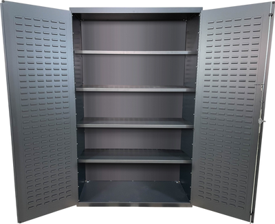 Valley Craft Heavy-Duty Bin and Shelf Cabinet 48