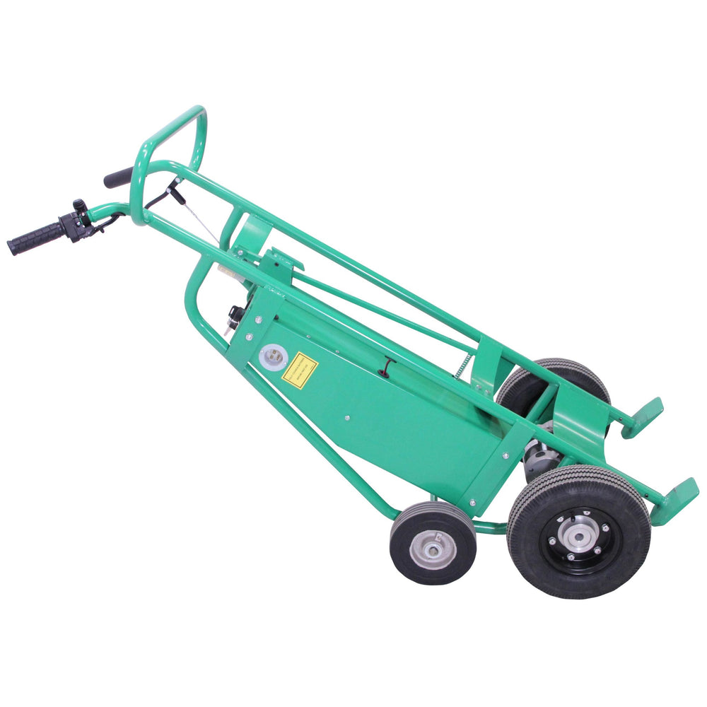 Valley Craft Powered Drum Hand Truck with Pneumatic Wheels 800 Lb Capacity F89484 New