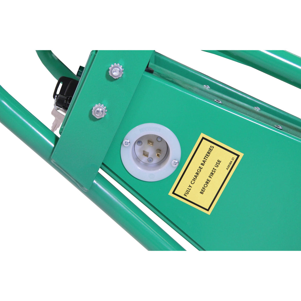 Valley Craft Powered Drum Hand Truck with Pneumatic Wheels 800 Lb Capacity F89484 New