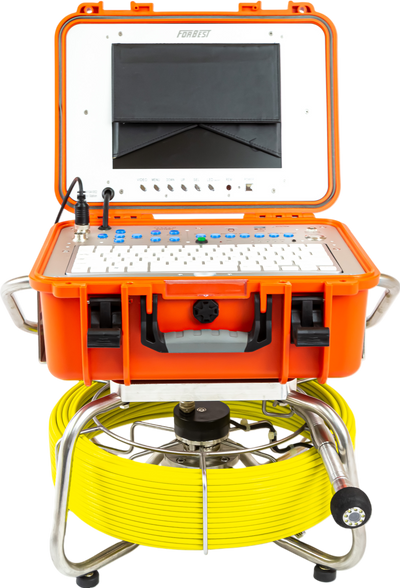 Forbest 4188XX All-in-One Sewer Camera 200ft. Self-Leveling Camera 512Hz Sonde Transmitter New