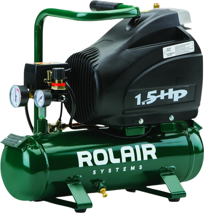 Rolair FC1500HS3 Air Compressor Hand Carry Electric 2.15 gal. 1.5 HP Single Stage Pump Manufacturer RFB