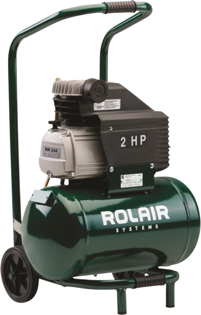 Rolair FC2002HBP6 Air Compressor Hand Carry Electric 5.3 gal. 2 HP Single Stage Pump Manufacturer RFB