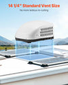 Vevor 13,500 BTU RV Air Conditioner Non-Ducted Rooftop AC Unit Quiet 65 dB New