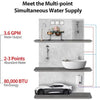 Mizudo 3.6 GPM Tankless Water Heater Indoor Propane Gas 80,000 BTU 120V New