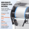 Vevor Commercial Snowflake Ice Machine 176 Lbs/Day Stainless Steel Multi-Texture Ice New
