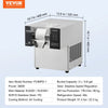 Vevor Commercial Snowflake Ice Machine 176 Lbs/Day Stainless Steel Multi-Texture Ice New