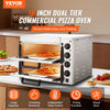 Vevor Commercial Countertop Electric Pizza Oven for 16" Pizzas 2700W Indoor New