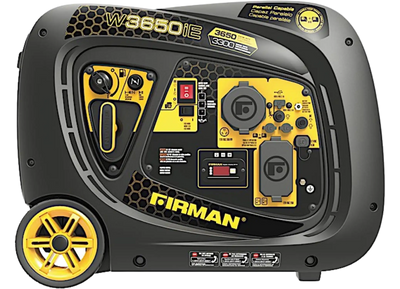 Firman W03382 30 Amp 3300W/3650W Electric Start Parallel Ready Gas Inverter Generator New