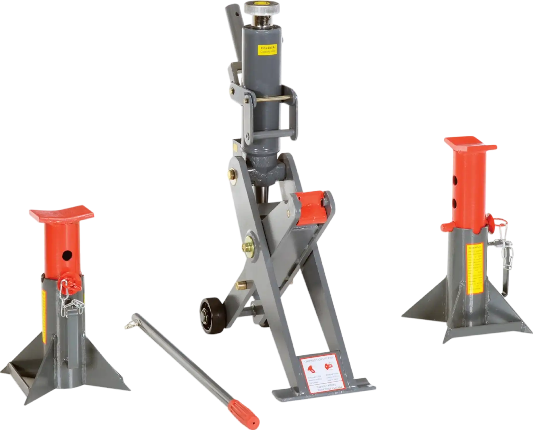 Vestil FORK-J Fork Truck Jack Manual Hydraulic 43.25