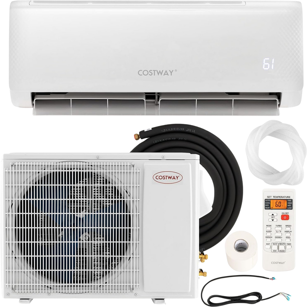 Costway Airtural Series Mini Split Air Conditioner Heater Ductless