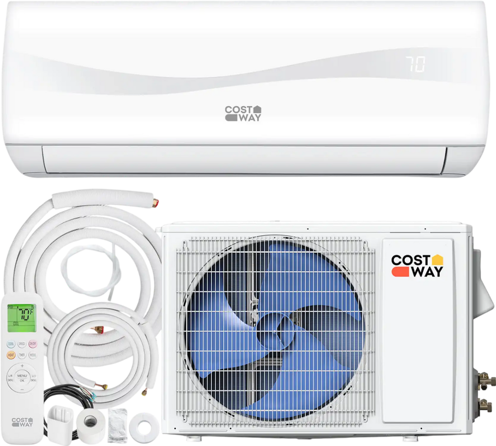 Blast Series 18000 BTU 19 SEER2 208-230V Mini Split Air Conditioner with Heat Pump