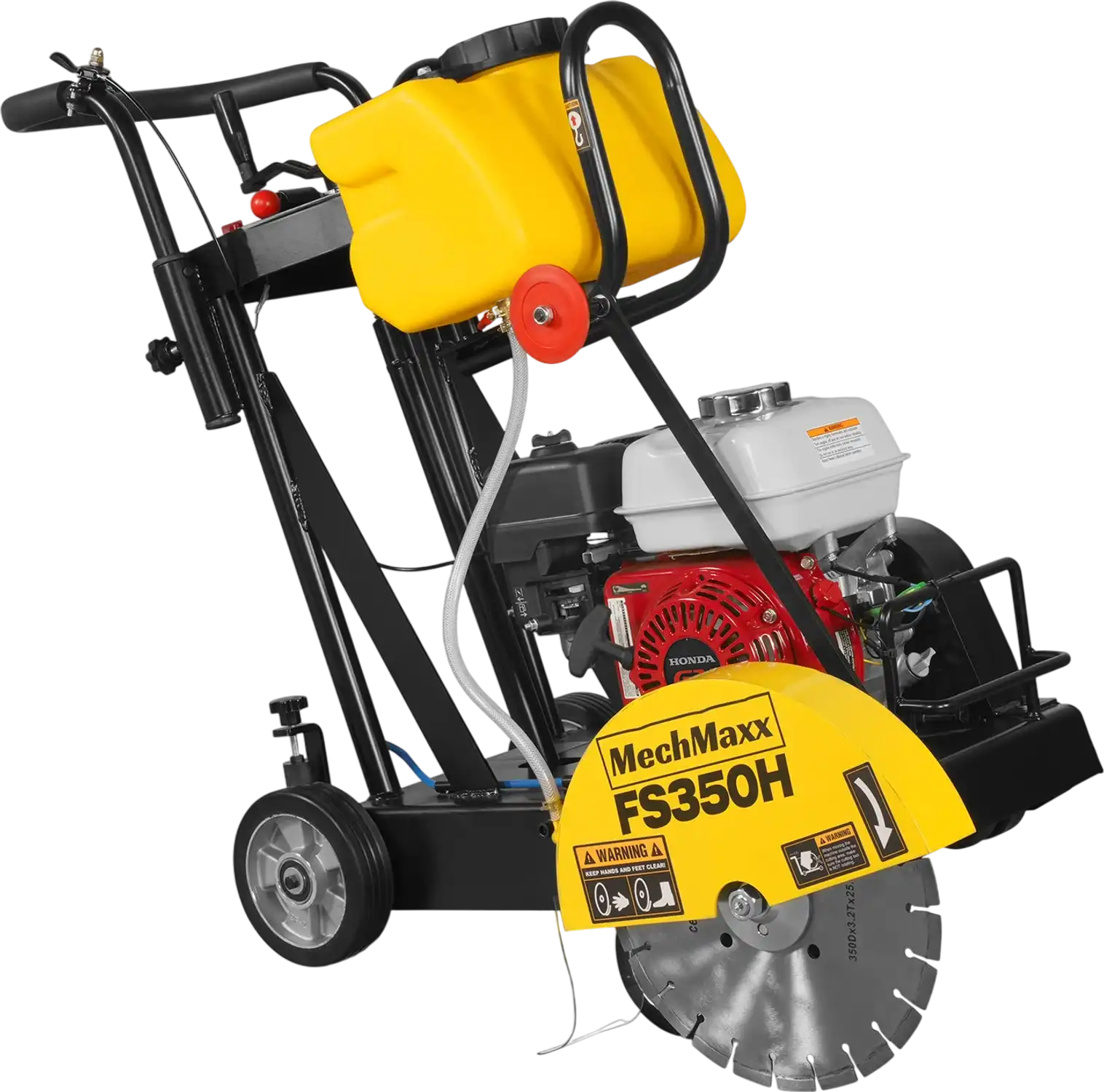 MechMaxx FS350H Concrete Floor Saw Honda GX160 Walk-Behind 14
