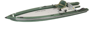 Sea Eagle FSK16K_ST FishSkiff 16 Inflatable Fishing Boat Solo Startup Package New