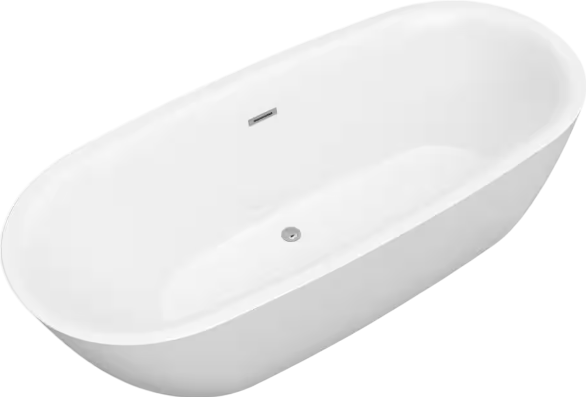 Anzzi FT-AZ401-59 Ami Soaking Bathtub 59