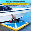Vevor Inflatable Floating Dock 8' x 6' Platform 6" Thick 4-6 People New