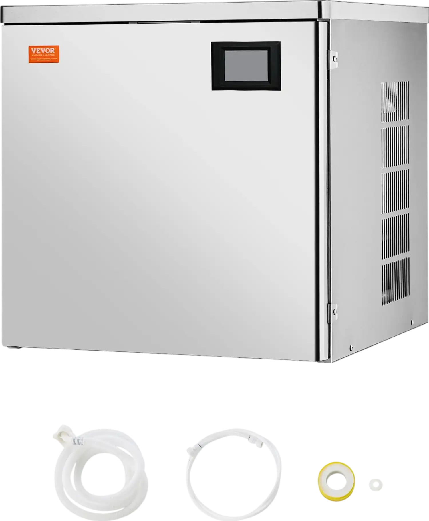 Vevor Commercial Ice Maker Head Unit Only 450 Lbs/Day Self-Cleaning with Touch Control New