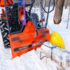 8800lbs 3-Point Hitch Forestry Log Skidding Winch,  200ft Cable Length,  25-60 HP Tractor,  Category 1 Hookup,  FW8800