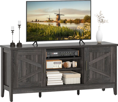 Costway Farmhouse TV Stand for TVs up to 65