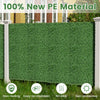 Artificial boxwood wall panels made of 100% new PE material, featuring dense leaves for indoor and outdoor use.