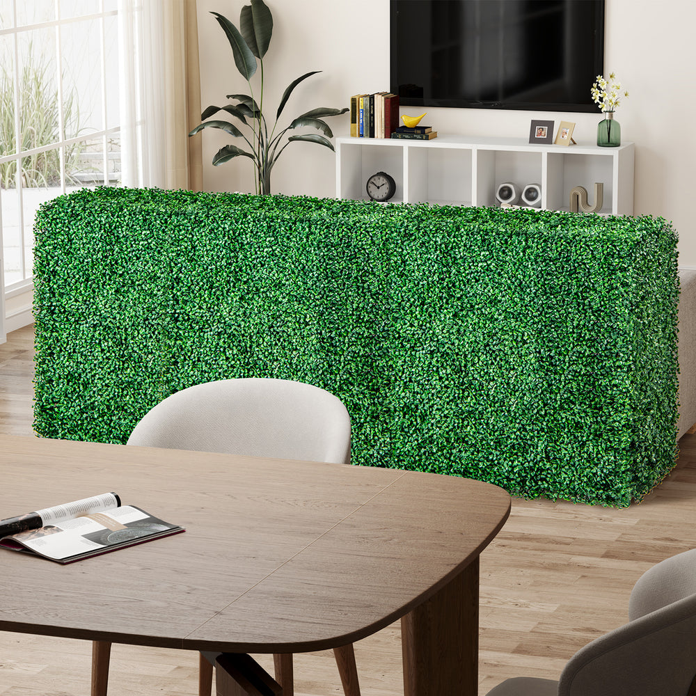 Faux Greenery Room Divider Decorative Privacy Screen Fence Hedge Wall-S - Gallery View 1 of 9