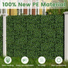 Artificial topiary gardenia shrub grass panels made of 100% PE material, featuring gradient green leaves for indoor and.