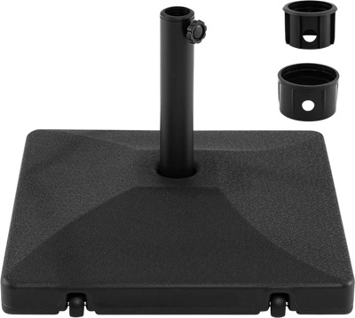 Costway 90 lbs Fillable Heavy Duty Umbrella Base w/ 2 Wheels 81556882 New