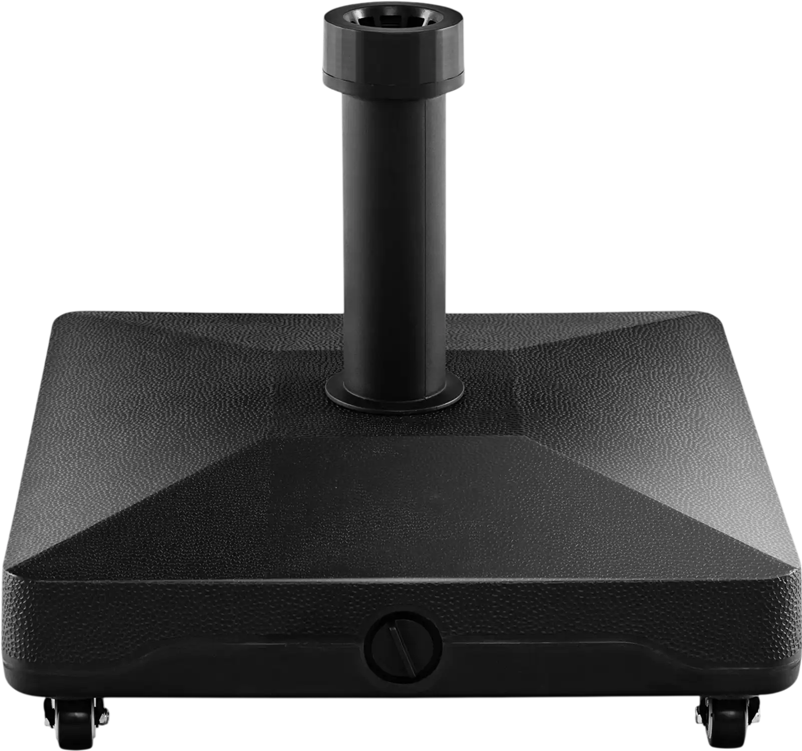 Costway Fillable Umbrella Base Stand w/ Lockable Universal Wheels 48325916 New