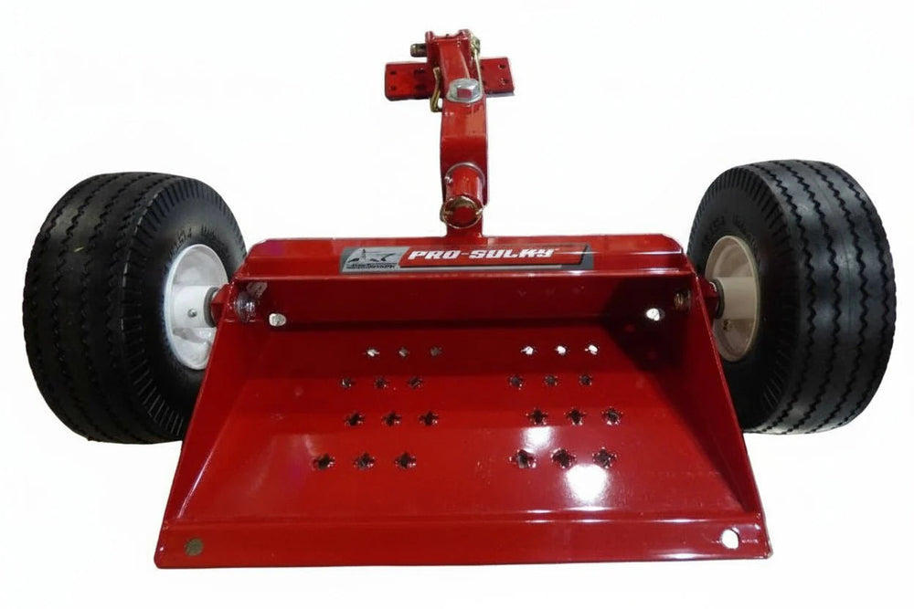 LandShark PS100R-1038-1-FF Pro 2 Wheel Sulky Flat-Free Tires Red New