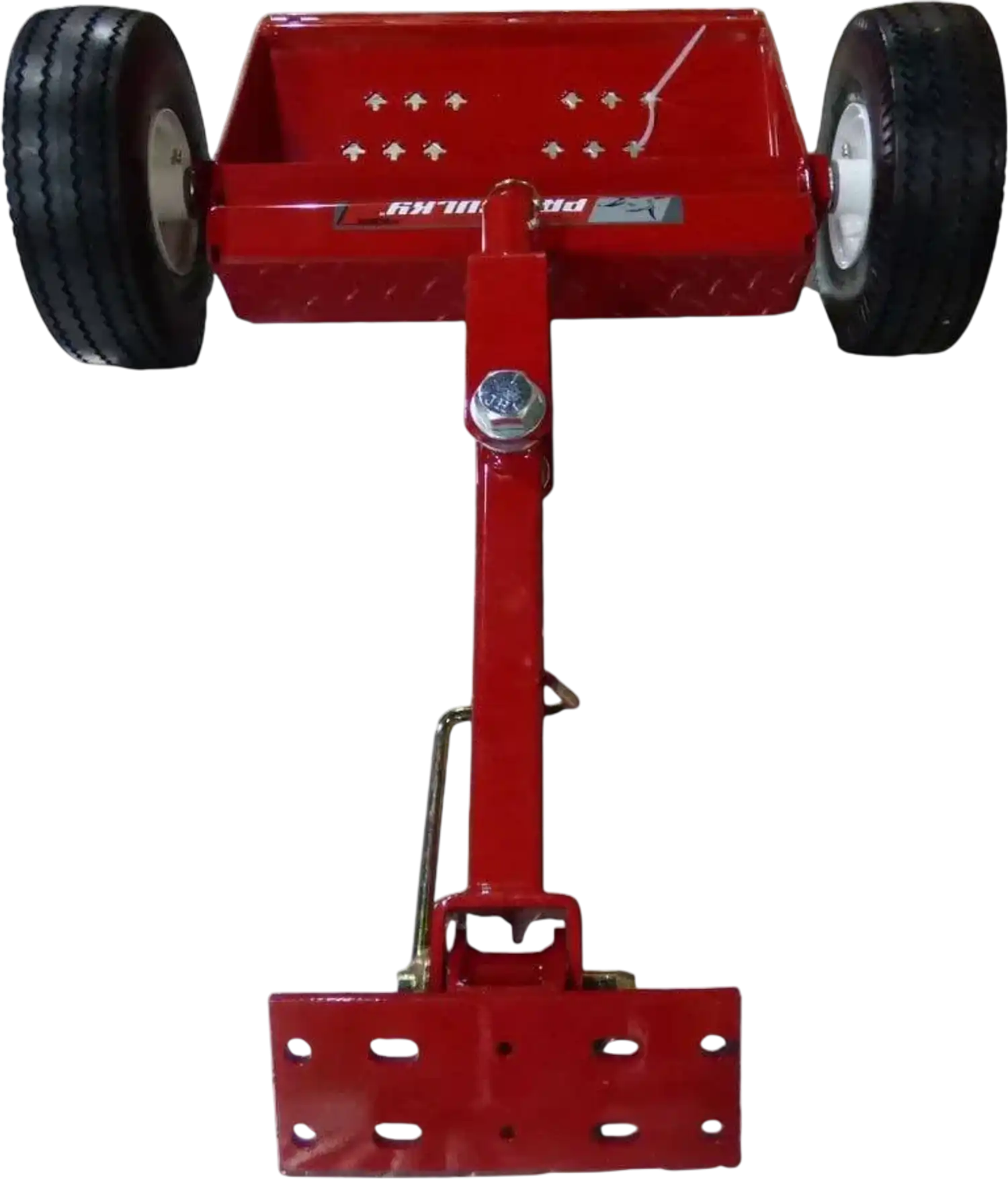 LandShark PS100R-1038-1-FF Pro 2 Wheel Sulky Flat-Free Tires Red New
