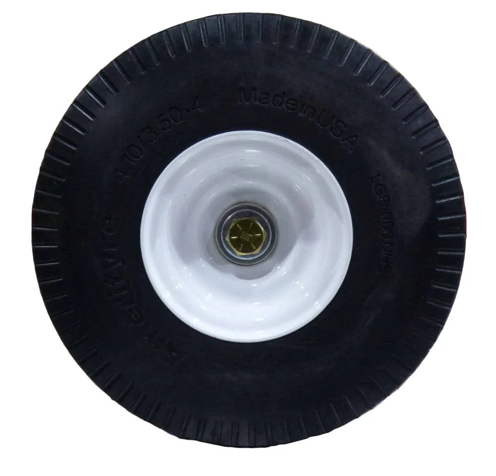 LandShark PS100R-1051-1-FF Sulky Fixed/Two-Wheel Flat-Free Tires EXmark Mounting Bracket New
