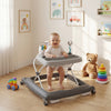 Foldable Baby Walker with Removable Seat and Adjustable Height for 6-12 Months-Gray - Gallery View 1 of 10