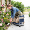 Foldable Garden Kneeler and Seat for Seniors Gardeners-Navy - Gallery View 1 of 10