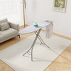 Foldable Ironing Board with Iron Rest and Adjustable Height-Gray - Gallery View 1 of 10