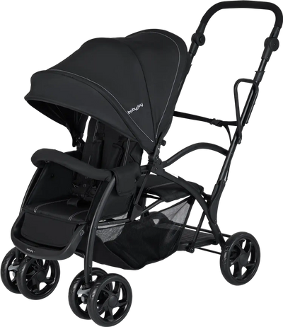 Costway Foldable Twin Tandem Sit & Stand Double Stroller Adjustable Handle Bar 69121451 New