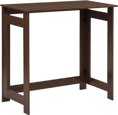 Costway Folding Console Side Table Foldable Legs 83718412 New