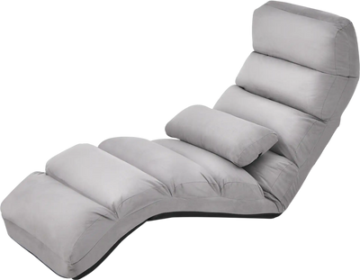 Costway Folding Lazy Sofa Floor Chair w/ Pillow 80754263 New