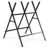 Folding Log Saw Horse with Anti-Slip Sawteeth and Non-Slip Foot Pads Heavy Duty-Black - Gallery View 1 of 1