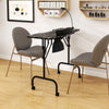 Folding Manicure Nail Table with Electric Dust Collector-Black - Gallery View 1 of 11